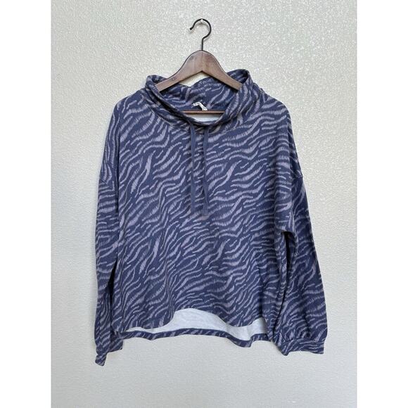 NEW Daily Practice Anthropologie cowl neck sweatshirt women large athletic - Picture 1 of 5